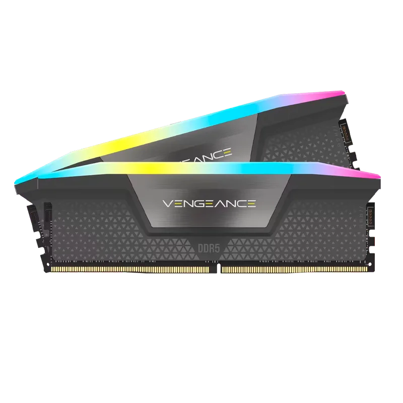 MEMORIA RAM CORSAIR VENGEANCE 32GB DDR5 6000MHZ CL30 (2 X 16GB) RGB AMD EXPO & INTEL XMP