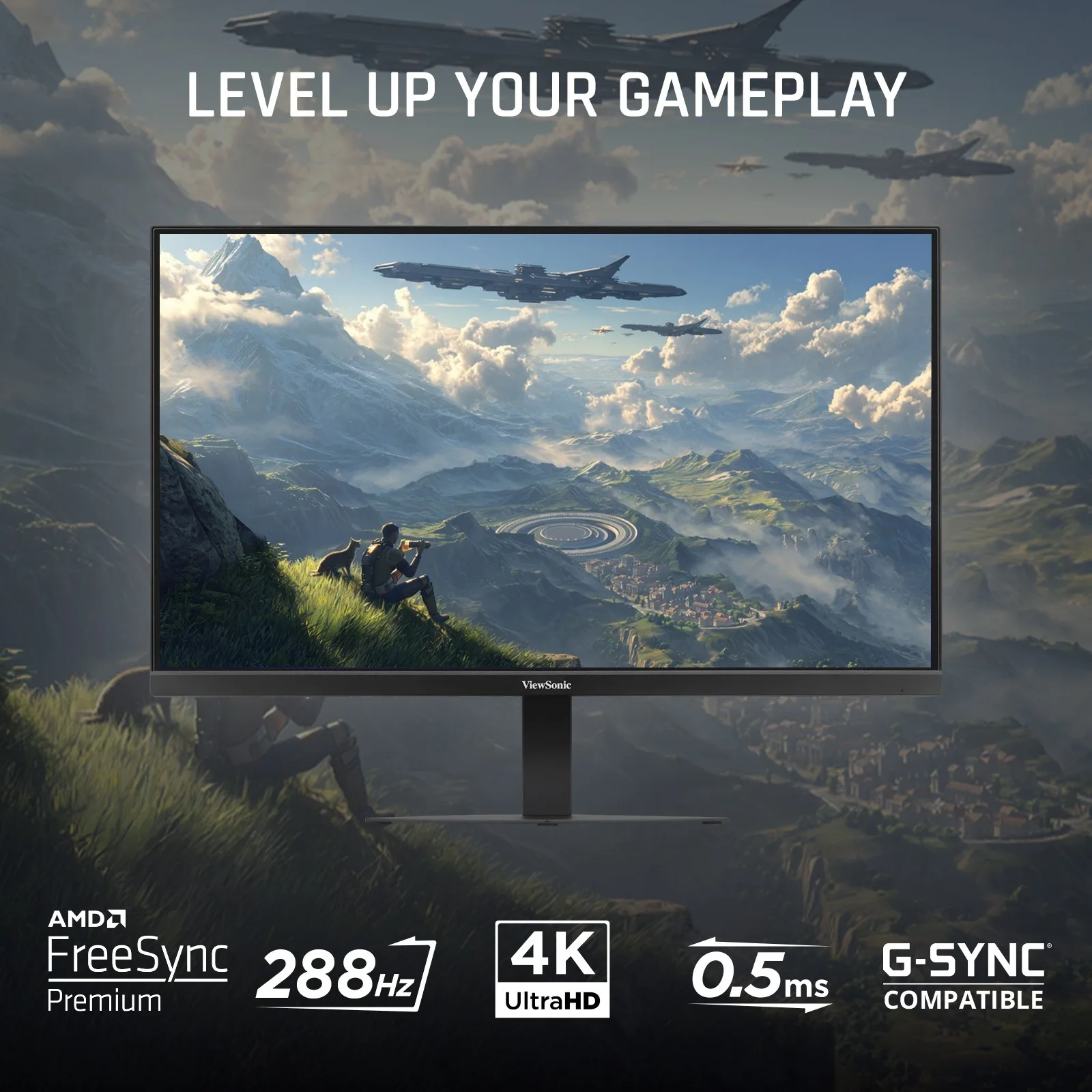 Monitor Gamer ViewSonic VX2730D-4K 27" 180Hz - 280Hz — foto 2