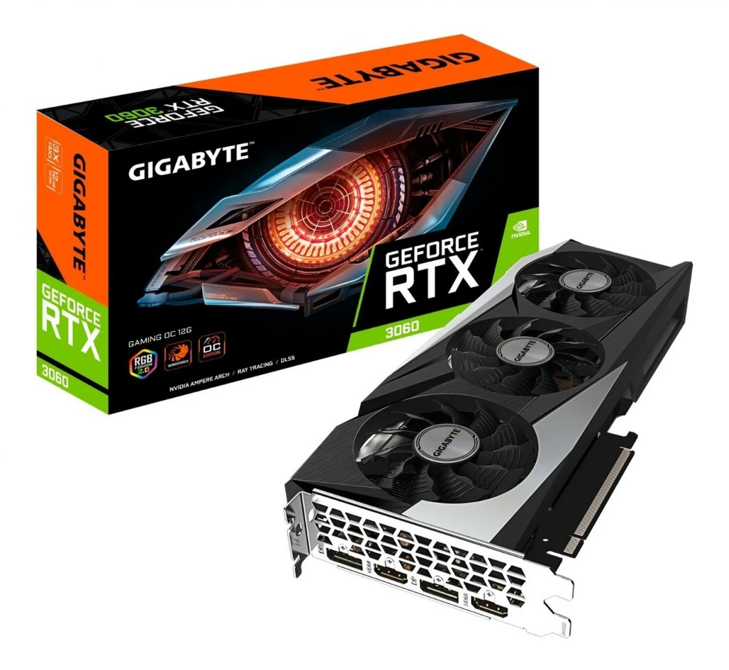 VGA GIGABYTE GEFORCE RTX 3060 GAMING OC 12G (9312)