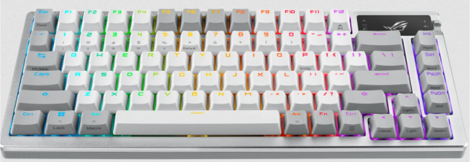 TECLADO ASUS M701 ROG AZOTH WHITE NX MECHANICAL ES