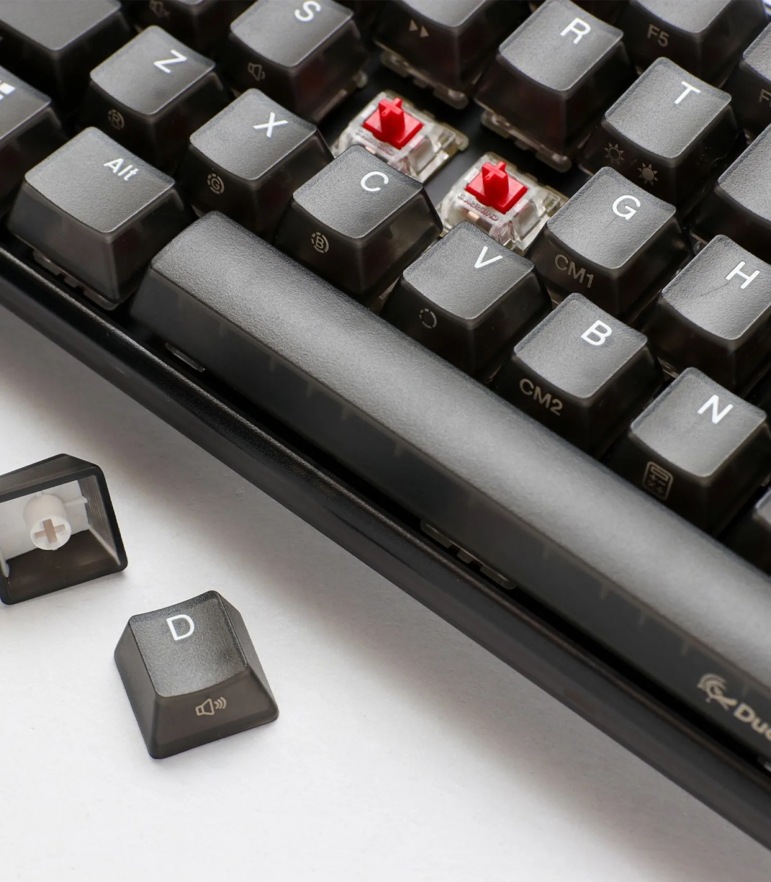 TECLADO MECANICO DUCKY ONE 3 DAYBREAK RED SW /ES/ AURA BLACK RGB