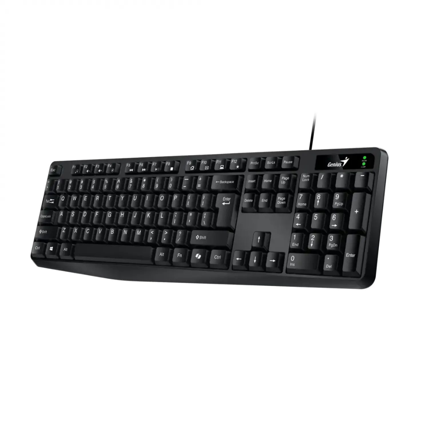 TECLADO USB GENIUS RS2 KB-117 BLACK