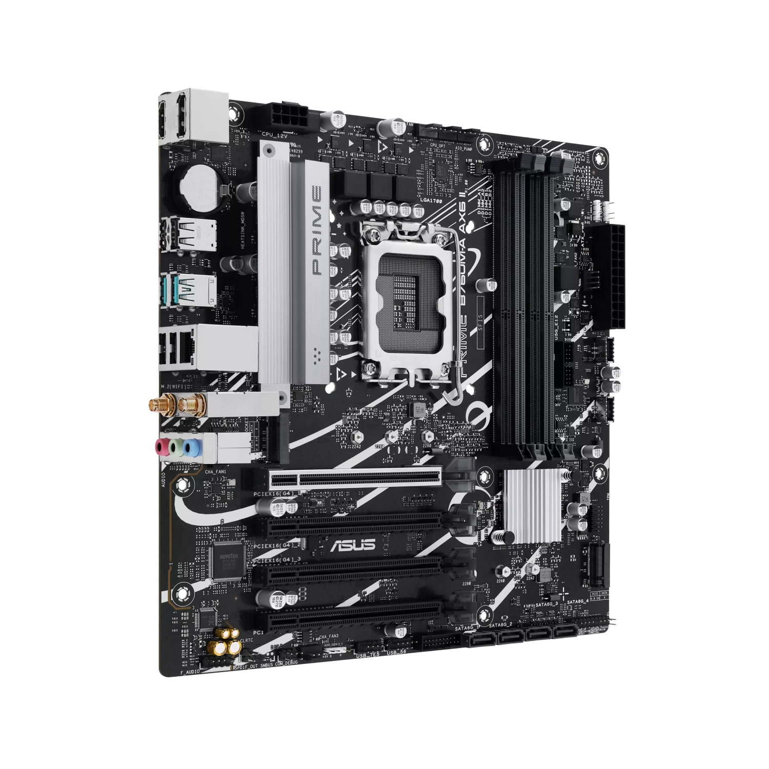 Motherboard Asus Prime B760m-a Ax6 Ii-gsi Lga1700 (bulk)