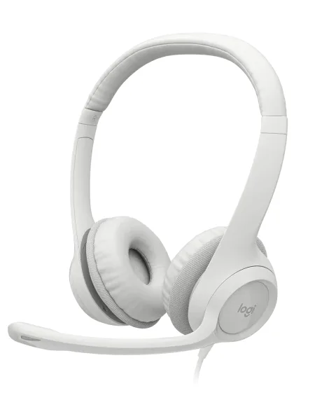 AURICULAR C/MICROFONO LOGITECH H390 WHITE 981-001285