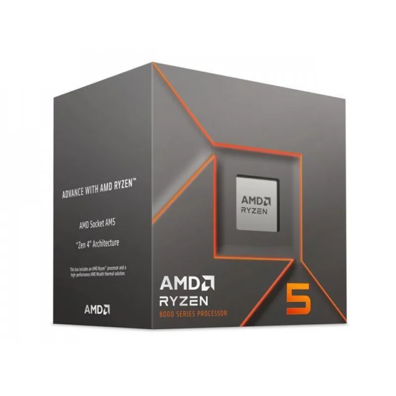 Procesador Amd (am5) Ryzen 5 8400f C/cooler