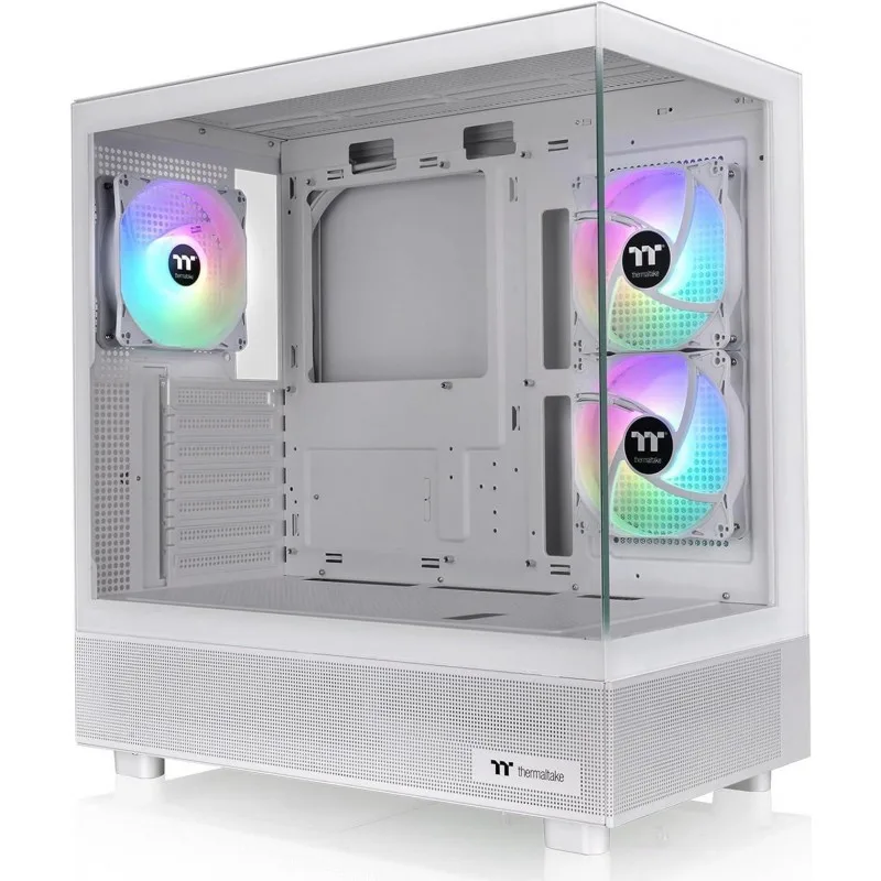 Gabinete Thermaltake View 270 Plus Tg Argb Snow White Tempered Glass — foto 3