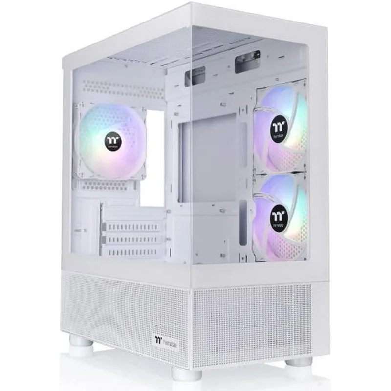 Gabinete TT View 170 Micro Chassis TG X2 Fan ARGB X3 Snow White (5349)