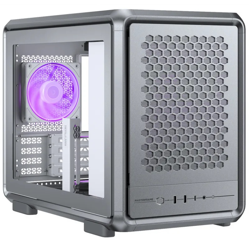 Gabinete Cooler Master 400 Master Frame Mesh Silver — foto 3