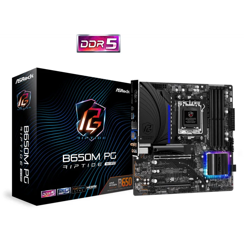 Mother Asrock (am5) B650m Pg Riptide Wifi — foto 3