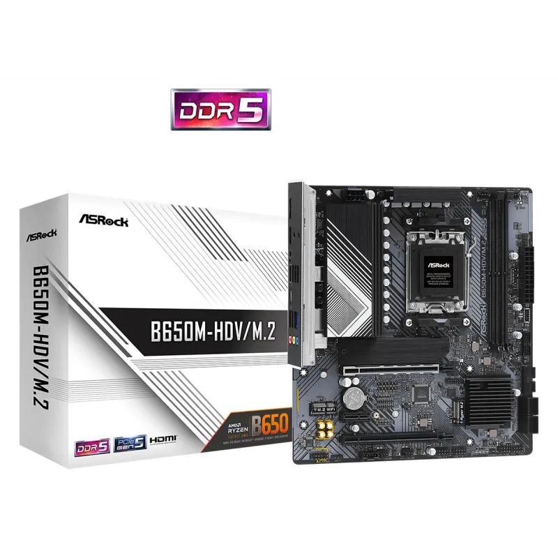 MOTHER ASROCK (AM5) B650M-HDV/M.2