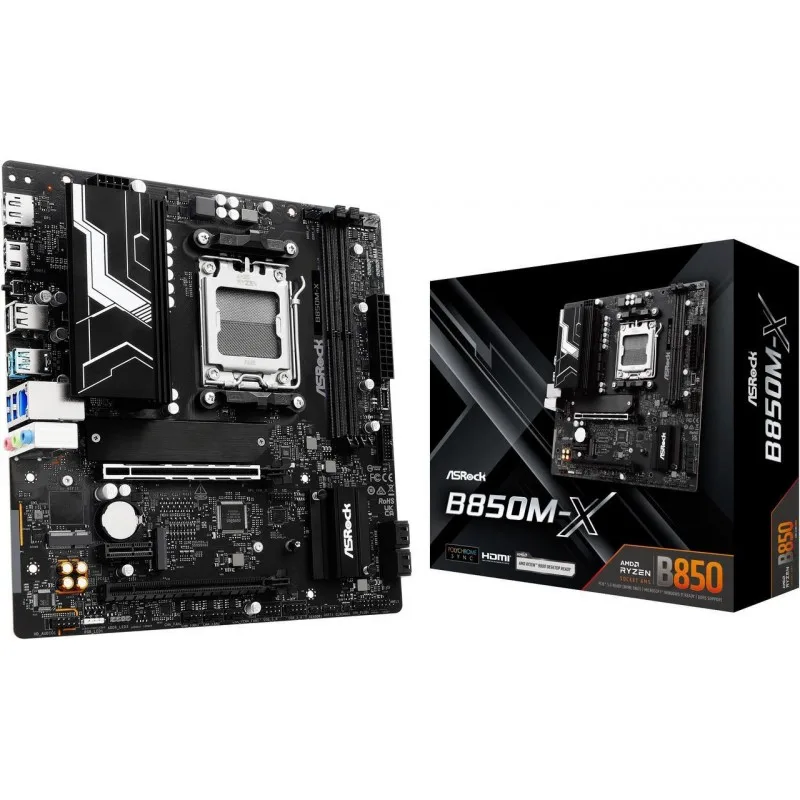 Mother Asrock (am5) B850m-x — foto 3