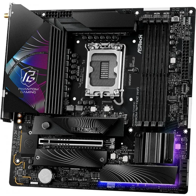 Mother Asrock (lga1851) Z890m Riptide Wifi