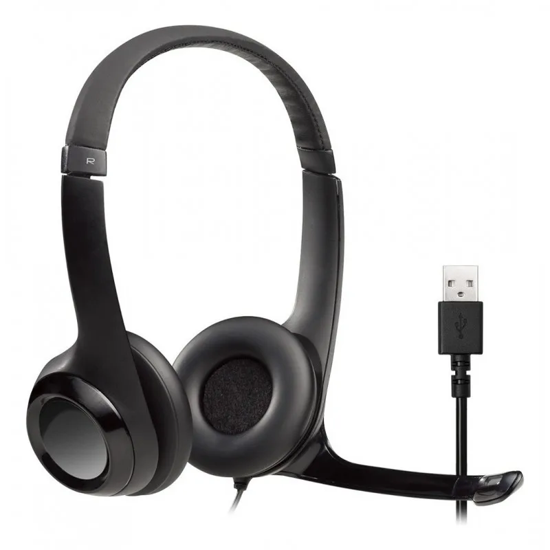 Auricular Logitech H390 Headset Black — foto 2