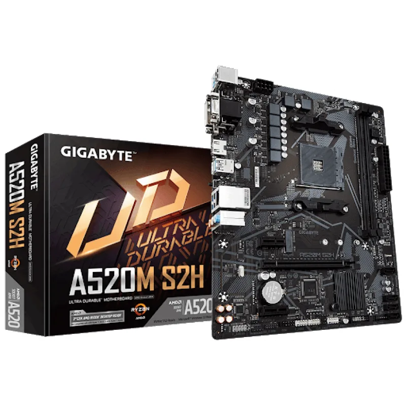 Motherboard Gigabyte A520m S2h Ultra Durable Am4 Ddr4 — foto 2