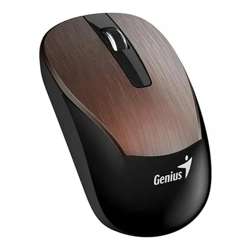 MOUSE WIRELESS RECARGABLE GENIUS ECO-8015 CHOCOLATE — foto 2