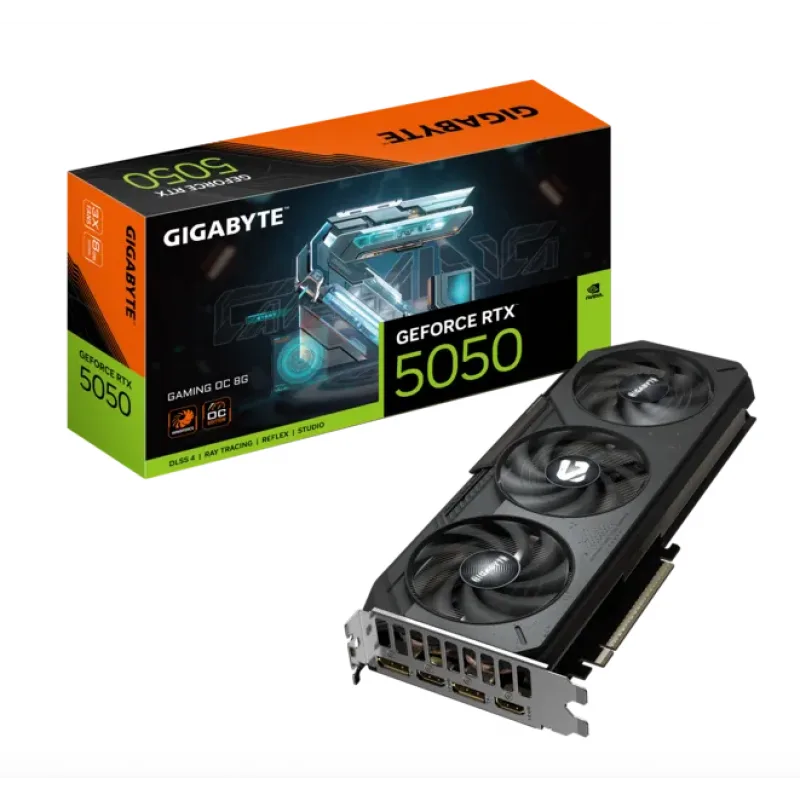 Placa de Video Gigabyte RTX 5050 Gaming OC 8GB — foto 12