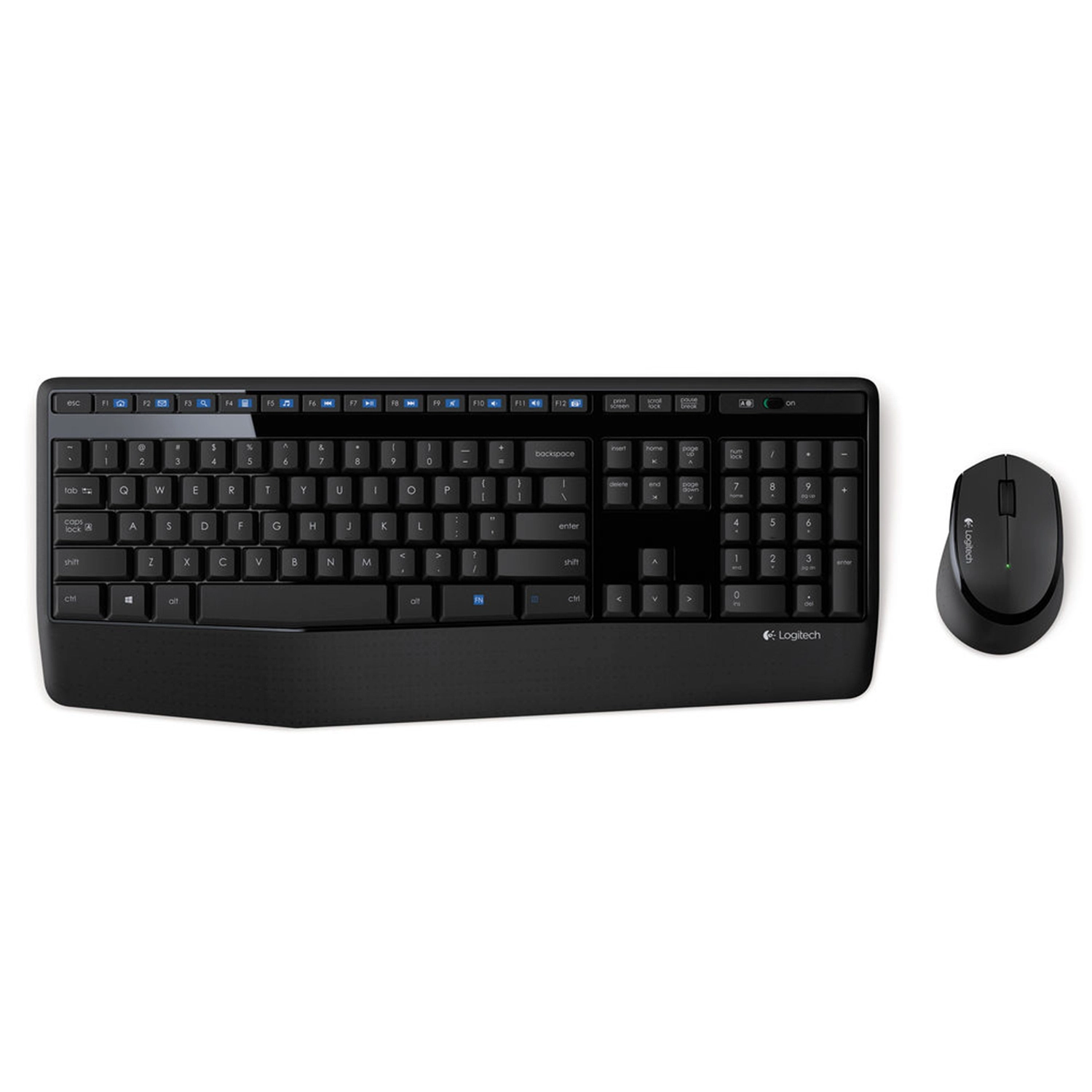 TECLADO+MOUSE LOGITECH WIR MK345 BLACK 920-007820