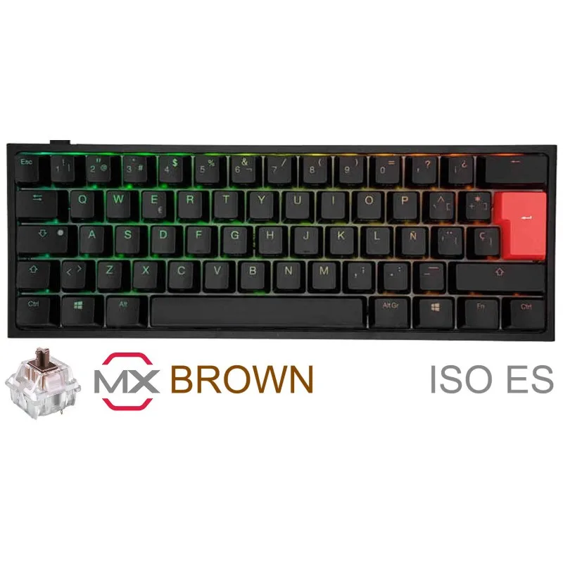 TECLADO GAMER DUCKY ONE 2 BESALAZT1 — foto 2