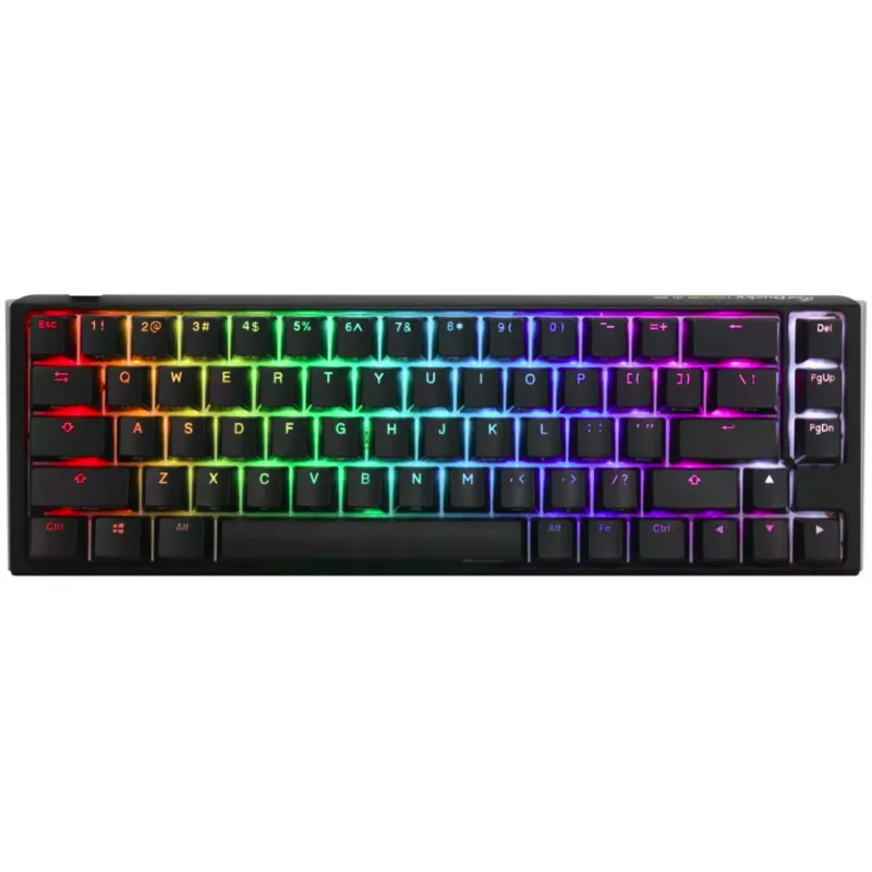 TECLADO MECANICO DUCKY ONE 3 SF 65 Hotswap Cherry MX Brown Retroiluminado RGB Negro — foto 2