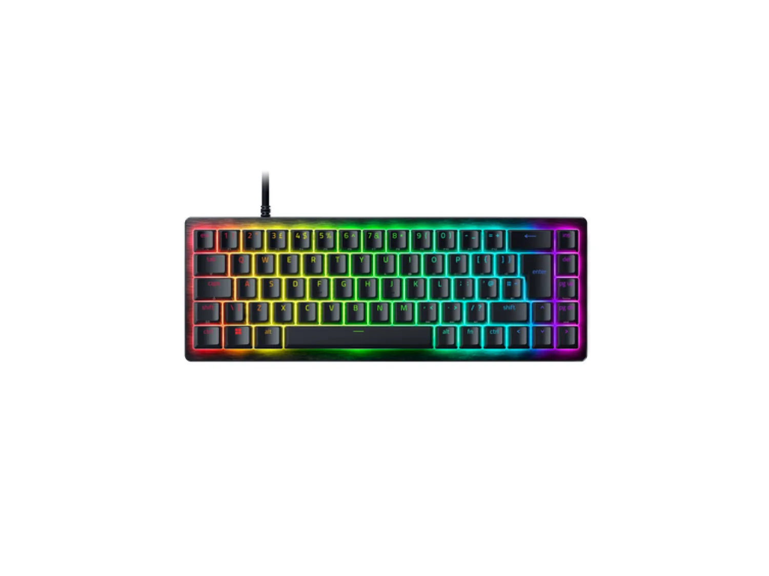 TECLADO GAMER RAZER HUNTSMAN V3 HE MAGNETIC SWITCH 8KHZ MINI