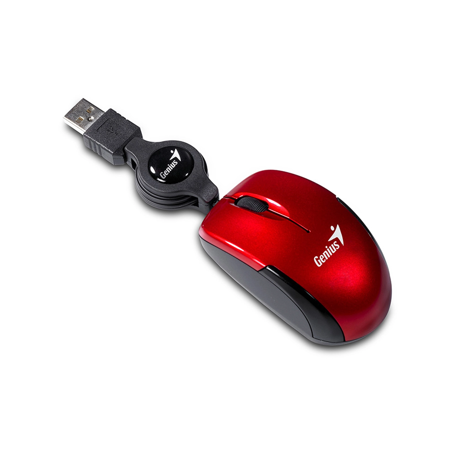 MOUSE GENIUS MICRO TRAVELER RUBY USB (8691)