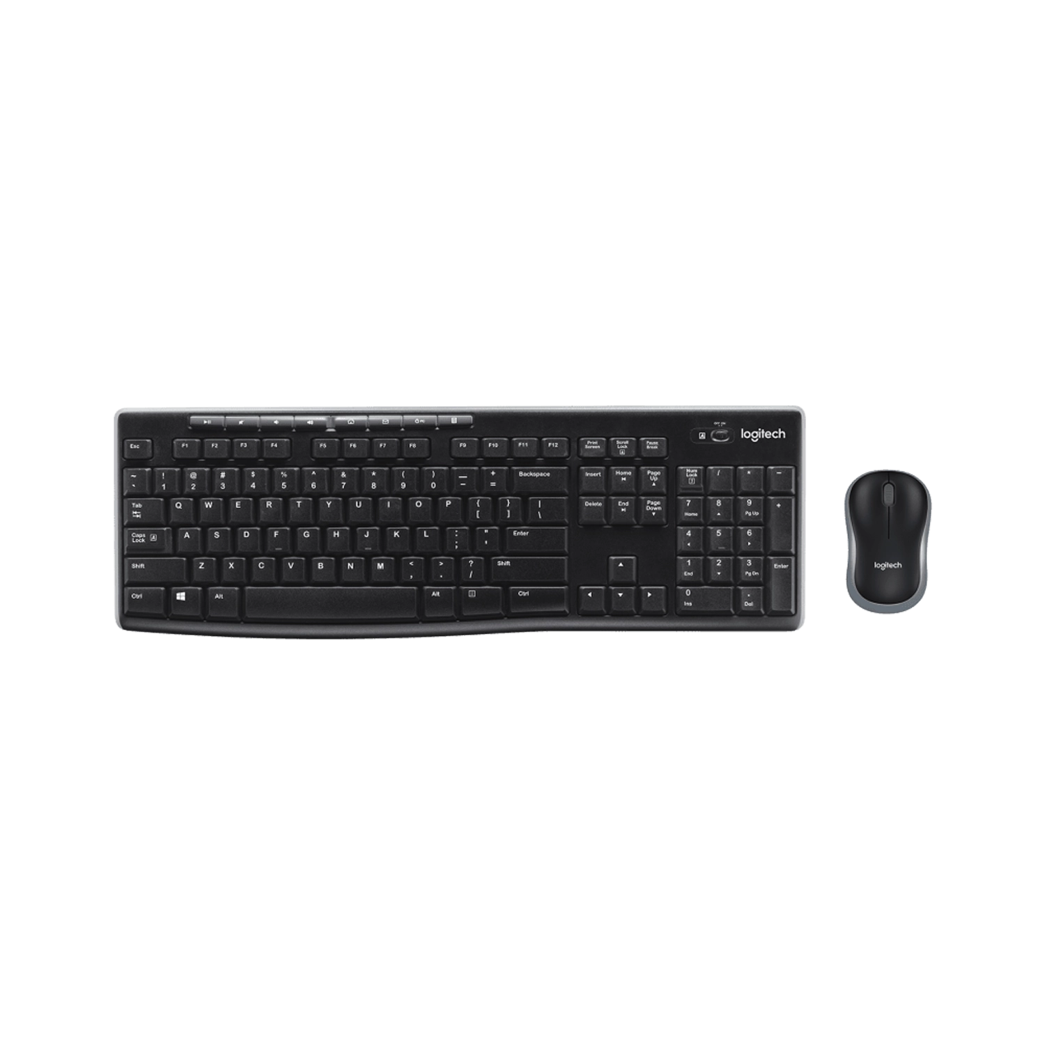 TECLADO+MOUSE LOGITECH WIR MK270 BLK 920-004432