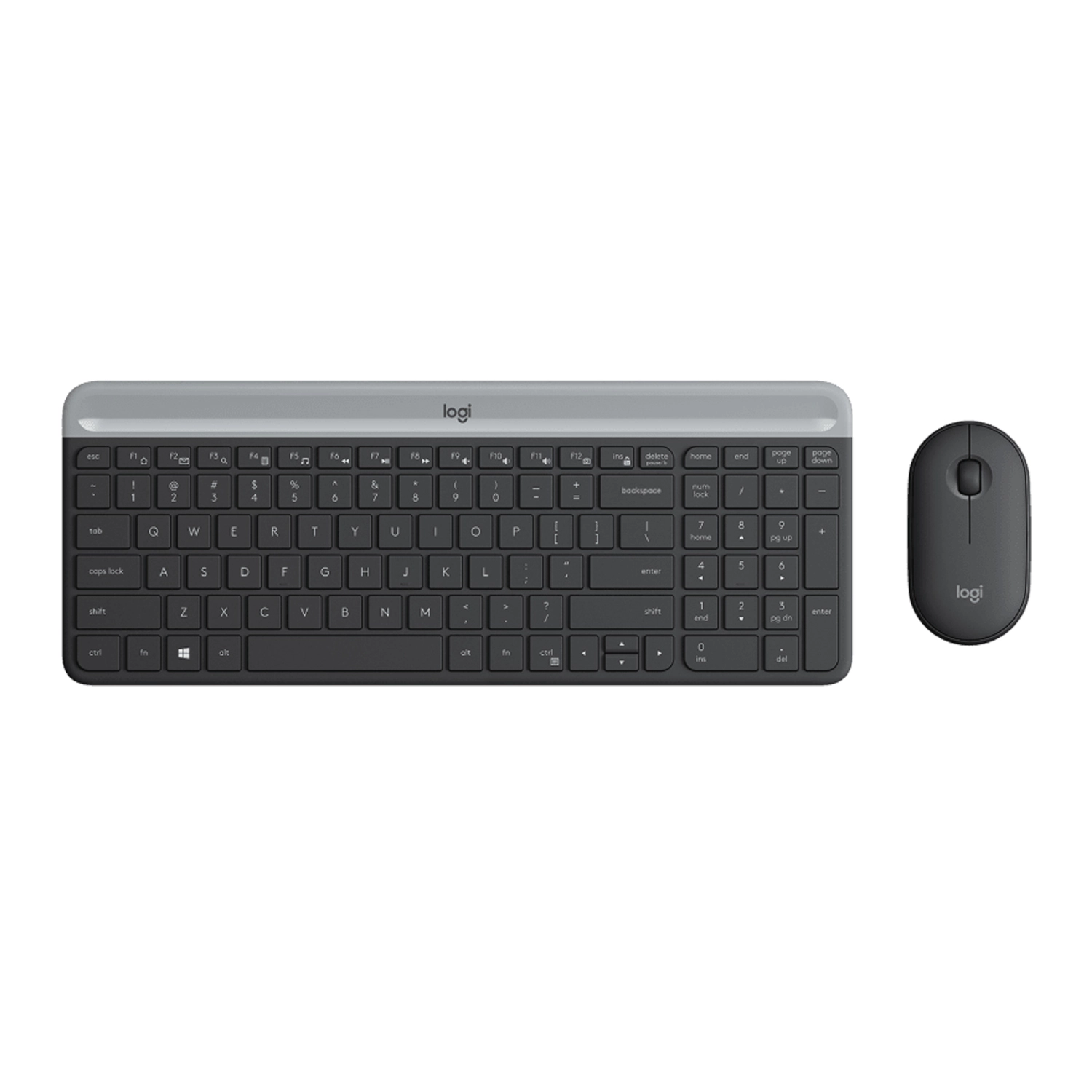 TECLADO+MOUSE LOGITECH WIR MK470 SLIM BLACK 920-009266