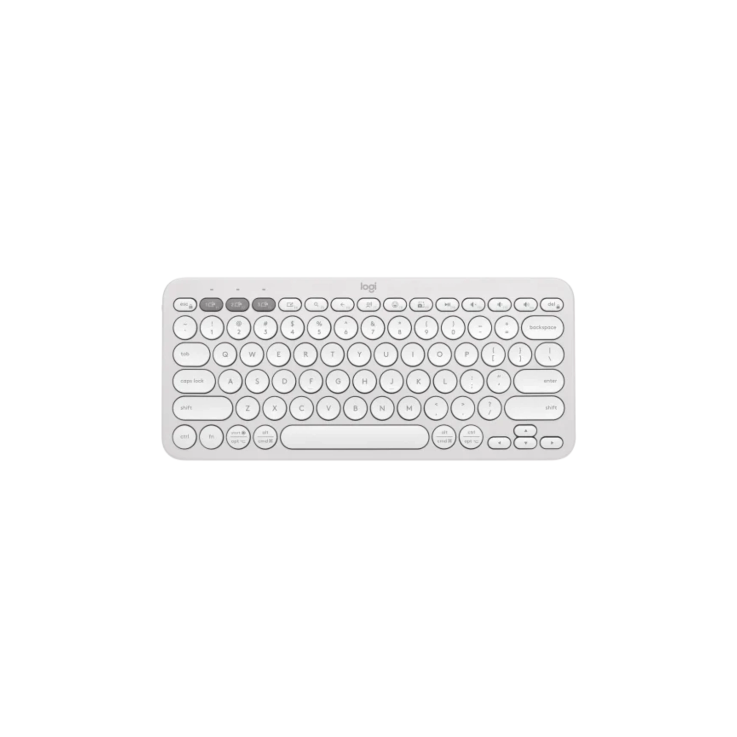 TECLADO LOGITECH BLUETOOTH K380S PEBBLE WHITE 920-011784