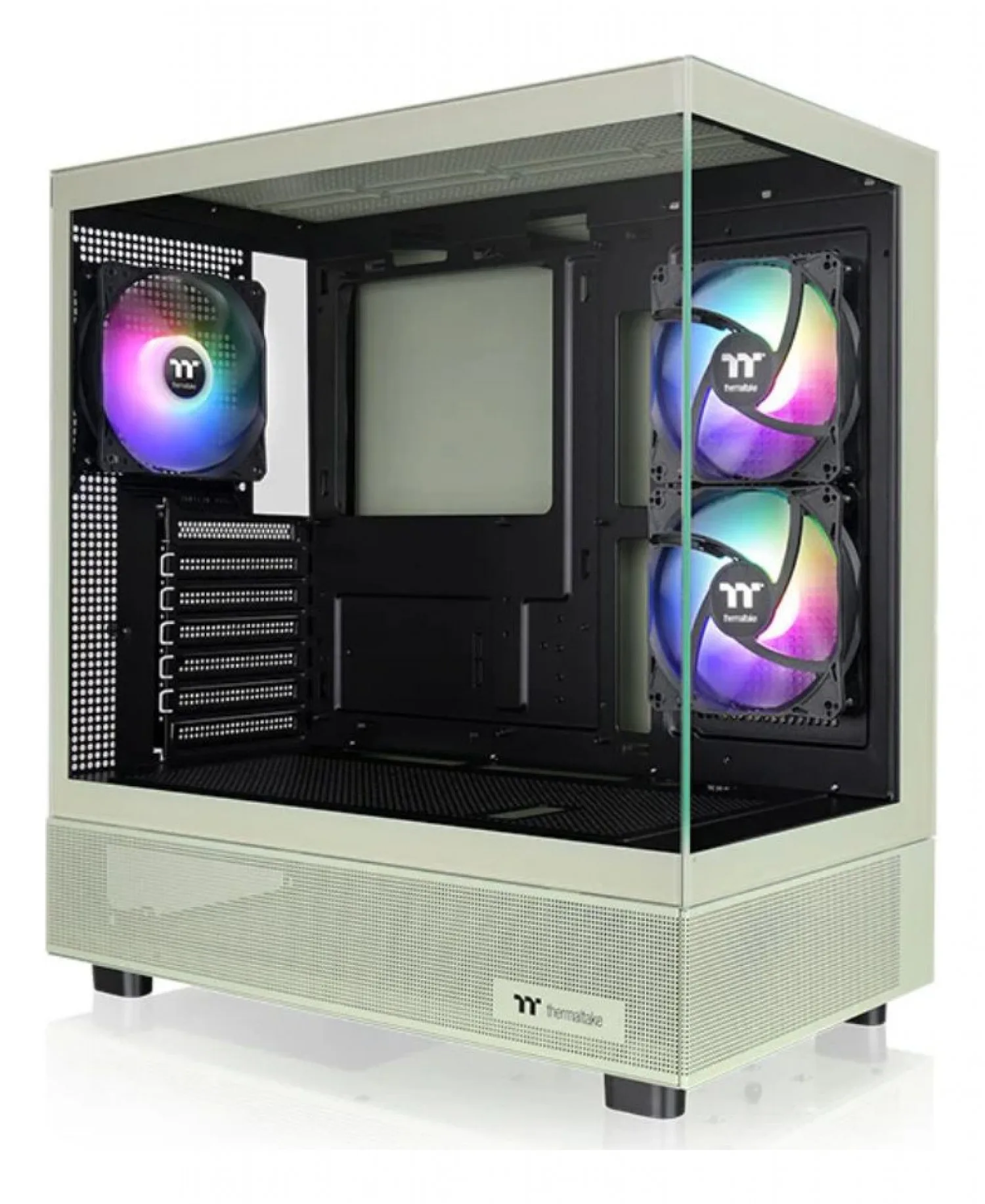 GABINETE TT VIEW 270 PLUS MID-TOWER TG X2 FAN ARGB X3 MATCHA GREEN (4205)
