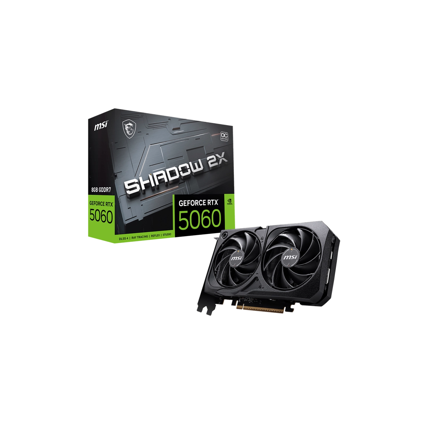 VGA MSI GEFORCE RTX 5060 SHADOW 2X OC 8G (4234)