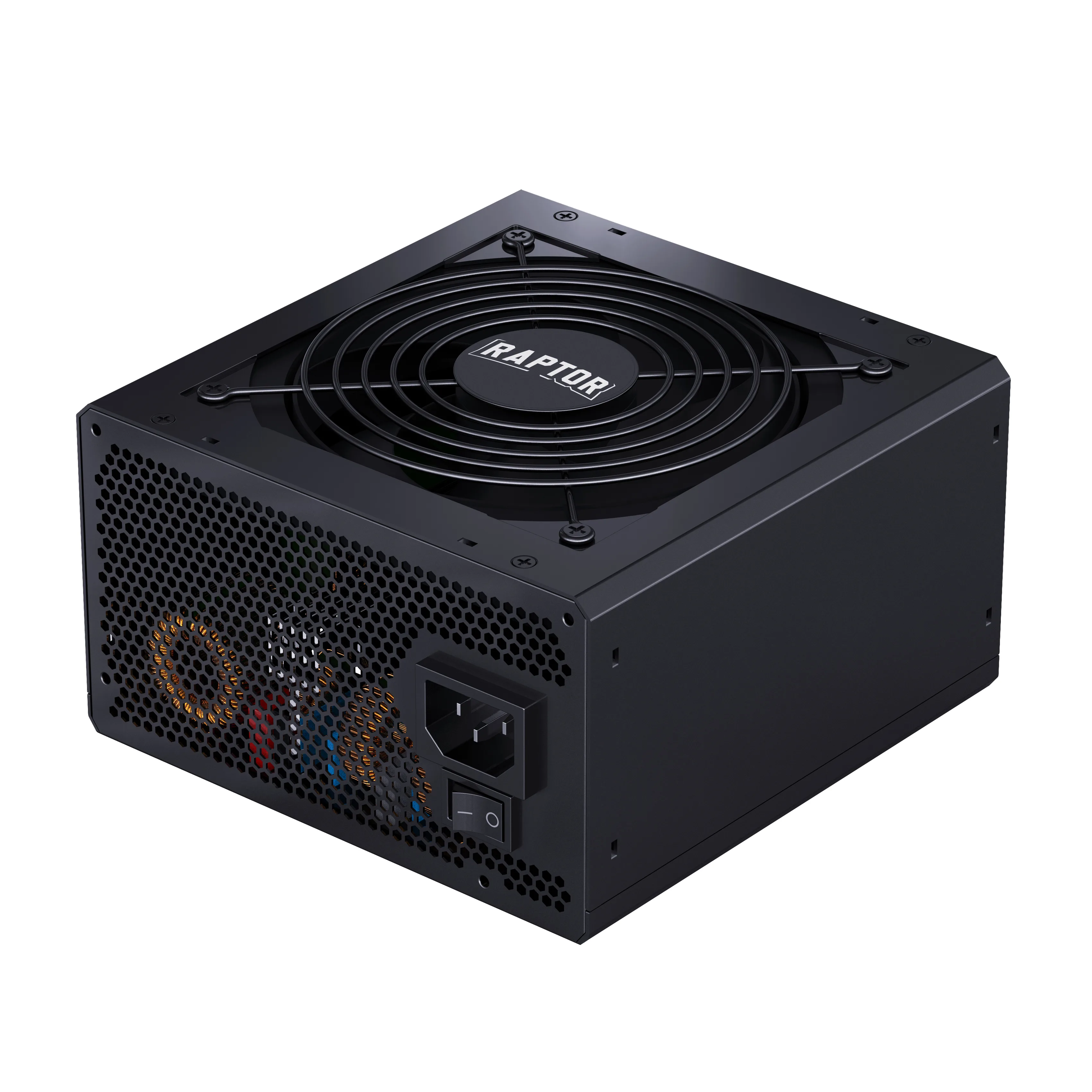 FUENTE RAPTOR VOLT 1000W 80 PLUS GOLD FULL MODULAR PCIE 5.1 NEGRA (7572)