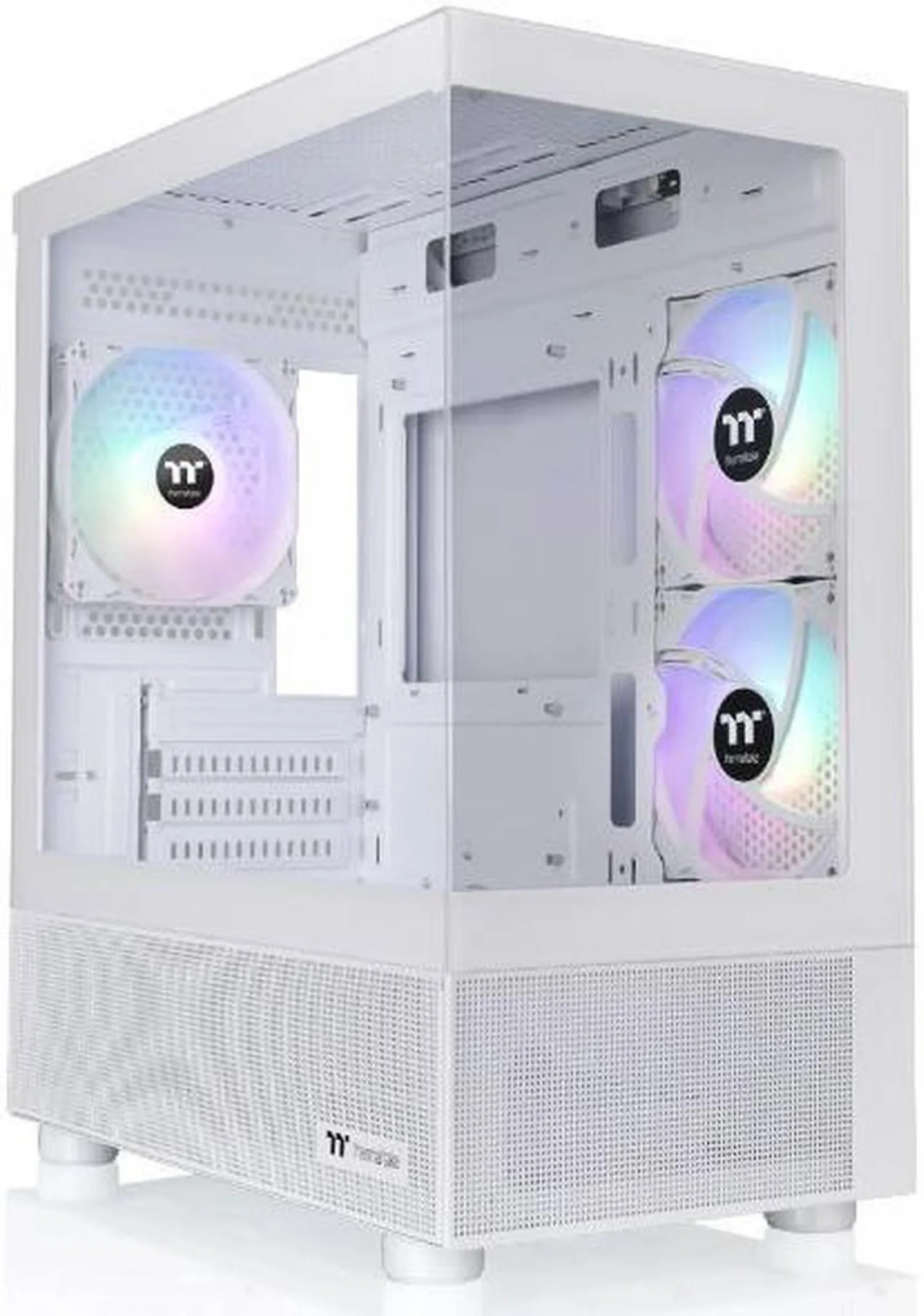 GABINETE TT VIEW 170 MICRO CHASSIS TG X2 FAN ARGB X3 SNOW WHITE (5349)