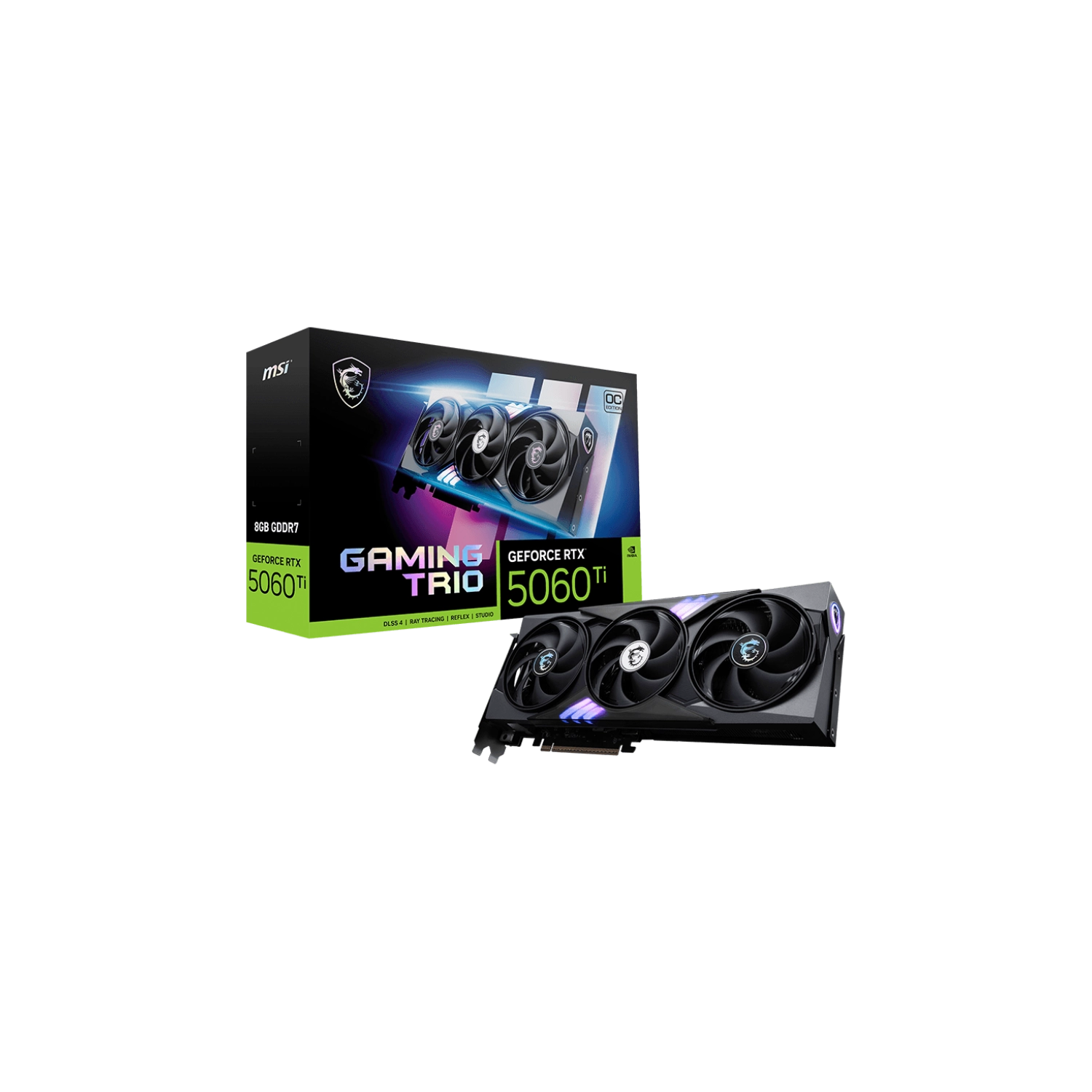 VGA MSI GEFORCE RTX 5060 TI GAMING TRIO OC 8G (1394)