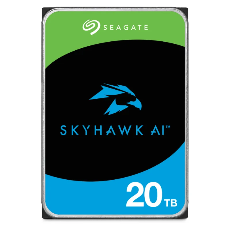 HD SEAGATE INTERNO 20TB SATA III SKYHAWK AI SURVEILLANCE 512MB 7200 RPM