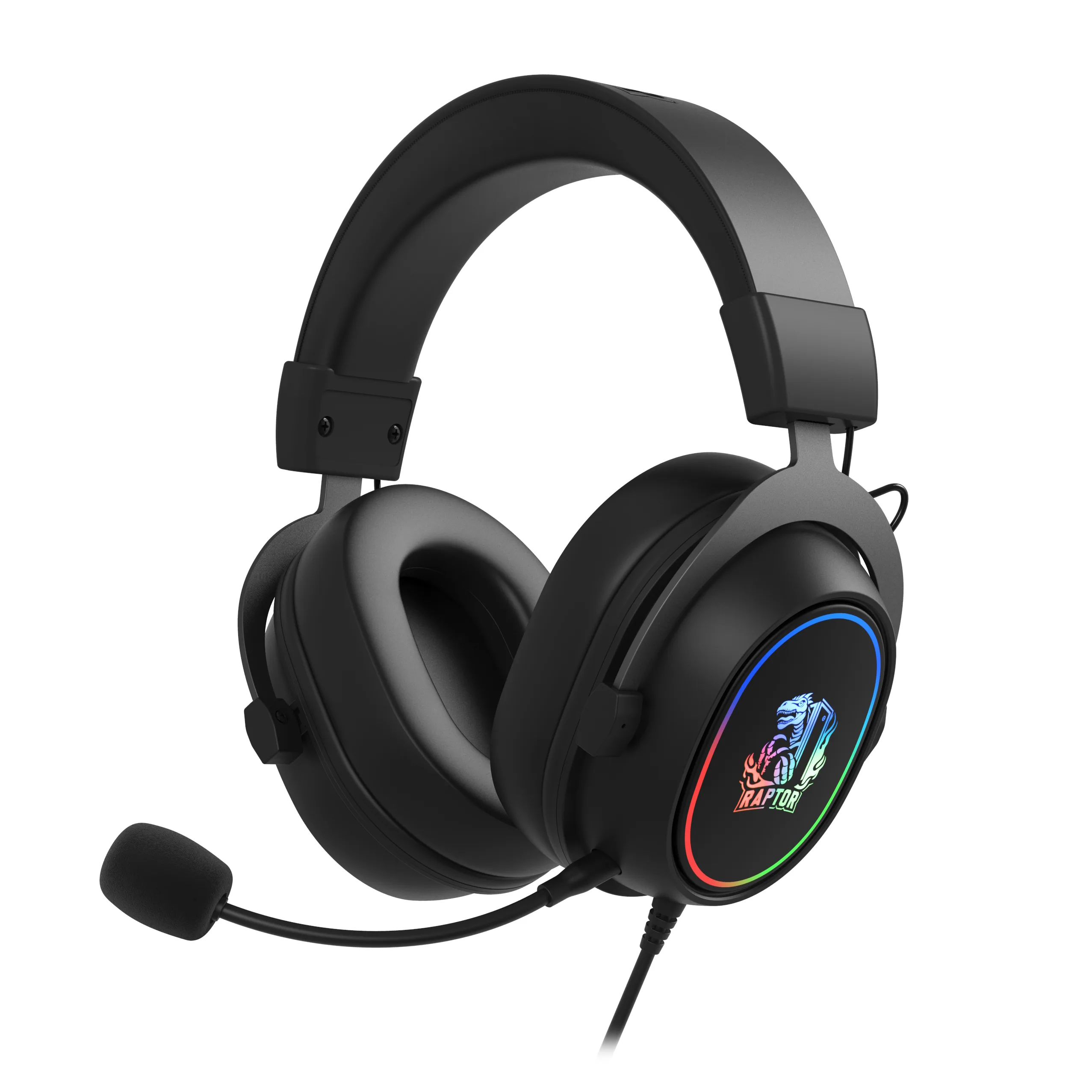 AURICULAR RAPTOR INFERNO PRO RGB 7.1 USB NEGRO (7169)