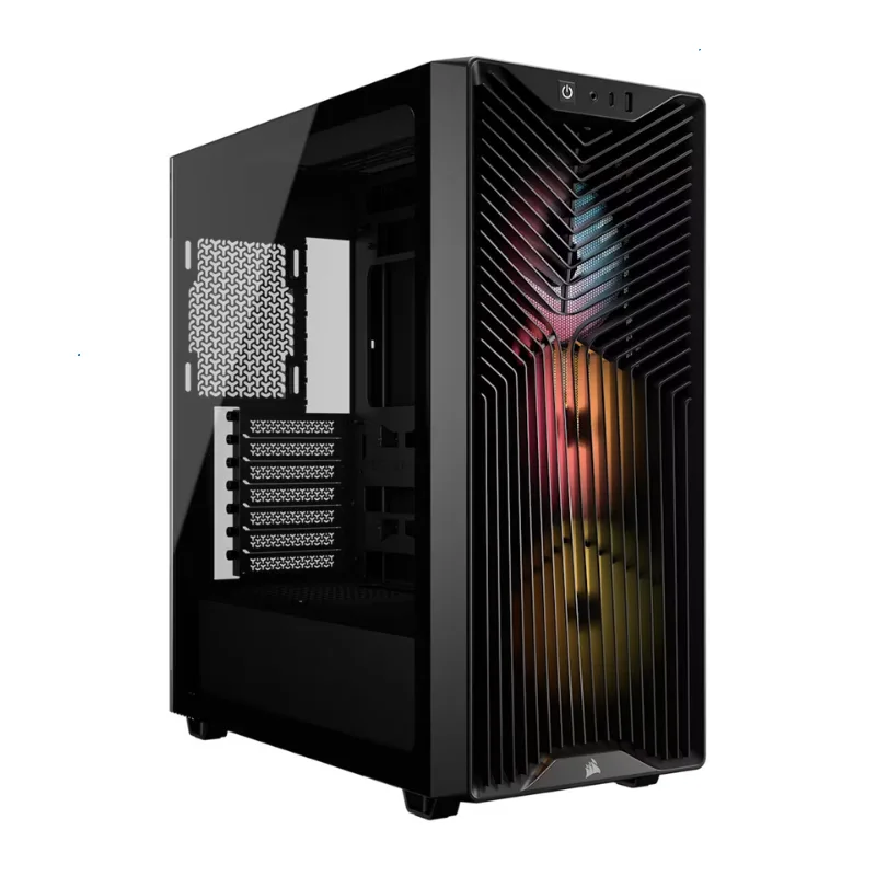 GABINETE CORSAIR 3200D RS ARGB MID-TOWER TG BLACK (9662)