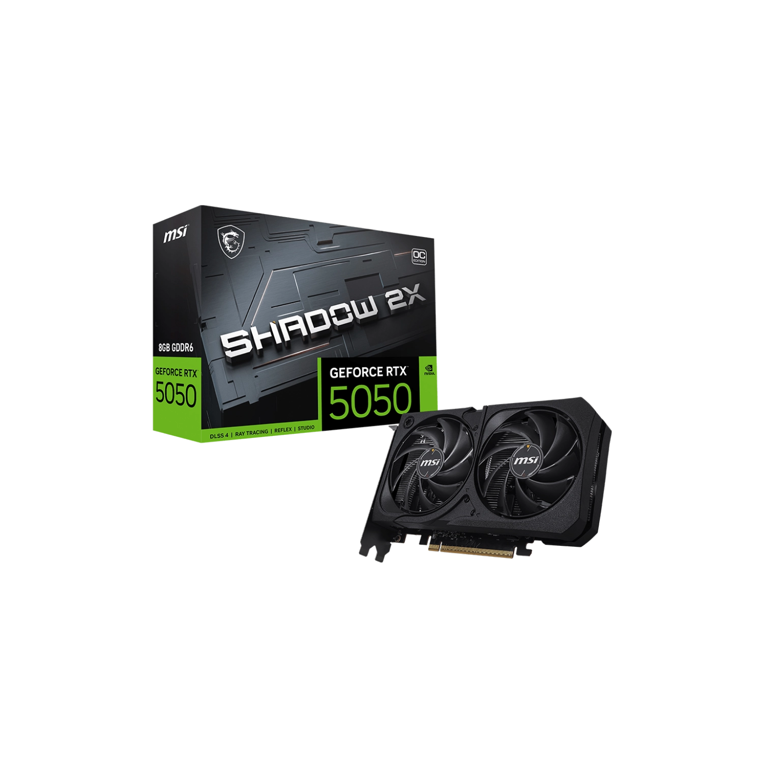 VGA MSI GEFORCE RTX 5050 SHADOW 2X OC 8G (9960)