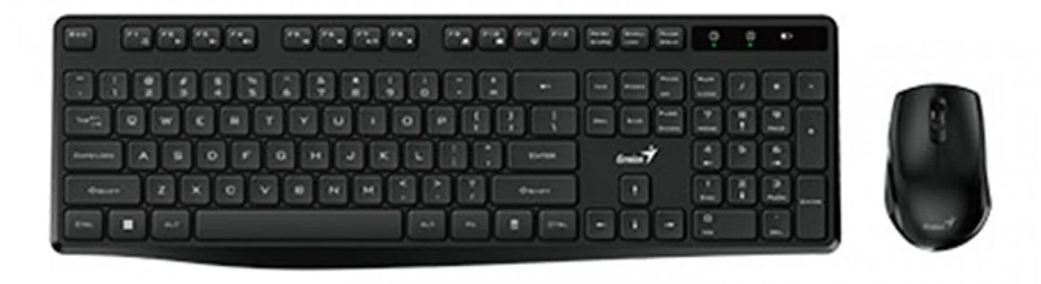 TECLADO+MOUSE GENIUS KM-8206S BLACK (1087)