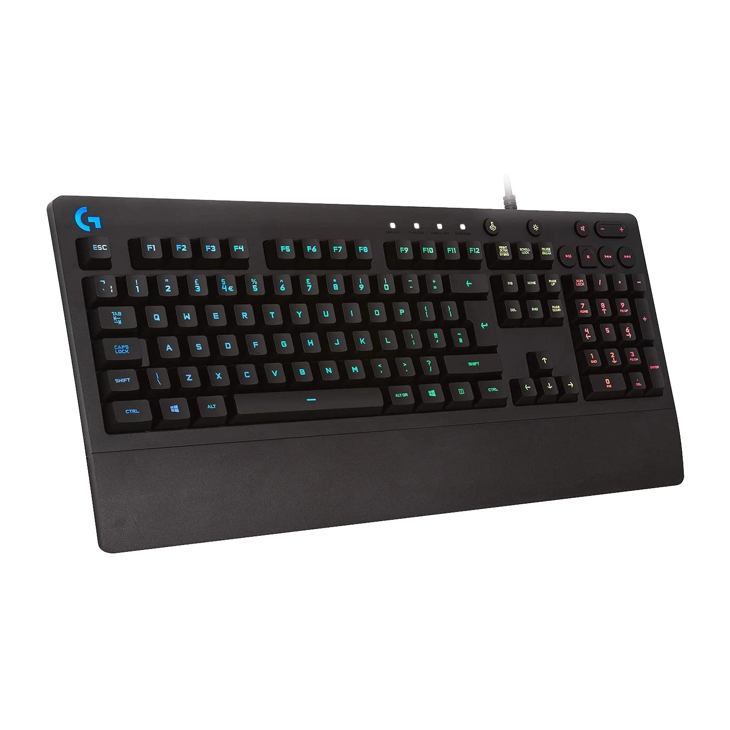 TECLADO LOGITECH G213 RGB PRODIGY GAMING ESPAÑOL 920-008086(5901)