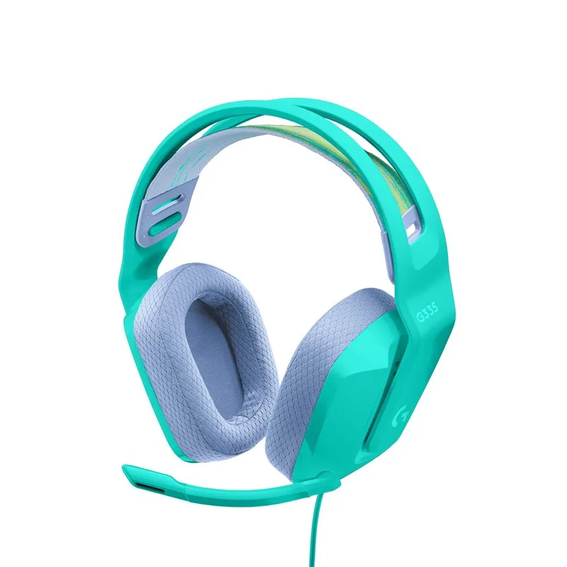 Auricular c/Microfono Logitech G335 Mint 981-001023