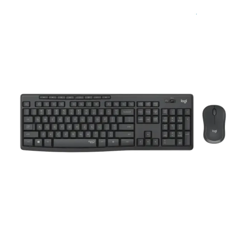 TECLADO+MOUSE LOGITECH WIR MK295 SILENT BLK 920-009792
