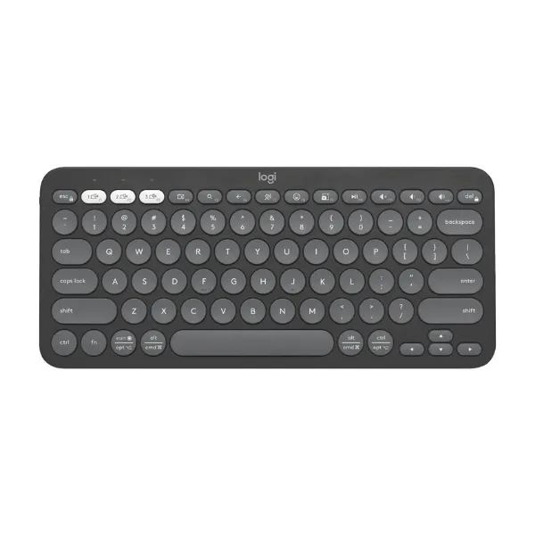 TECLADO LOGITECH BLUETOOTH K380S PEBBLE GRAPHITE 920-011783