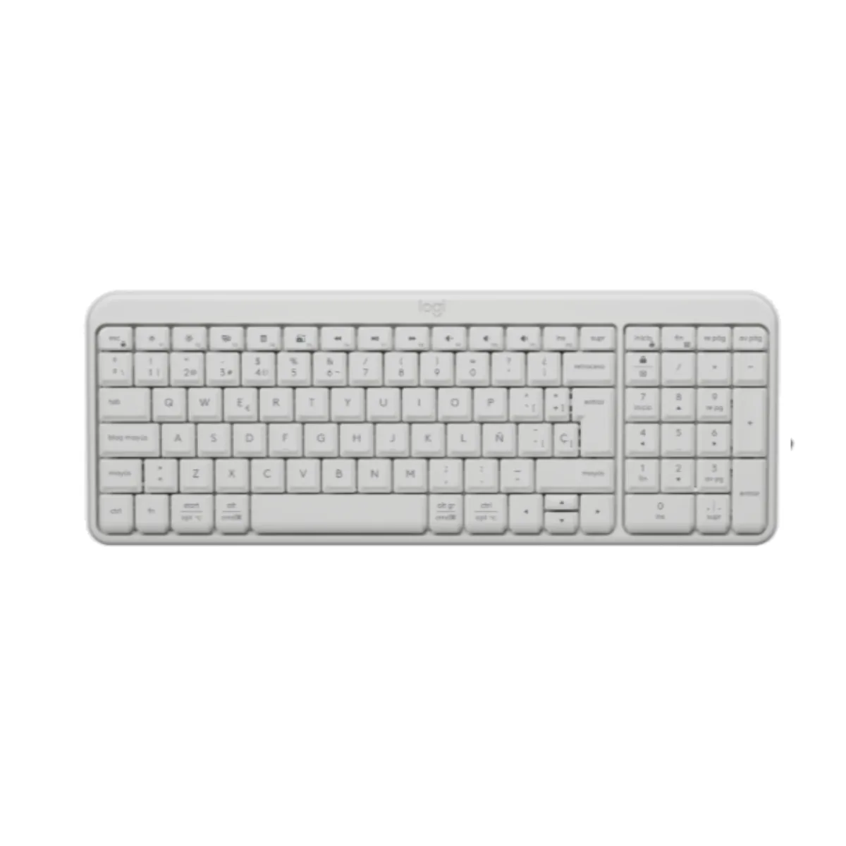 TECLADO LOGITECH BLUETOOTH K250 PEBBLE WHITE 920-013446