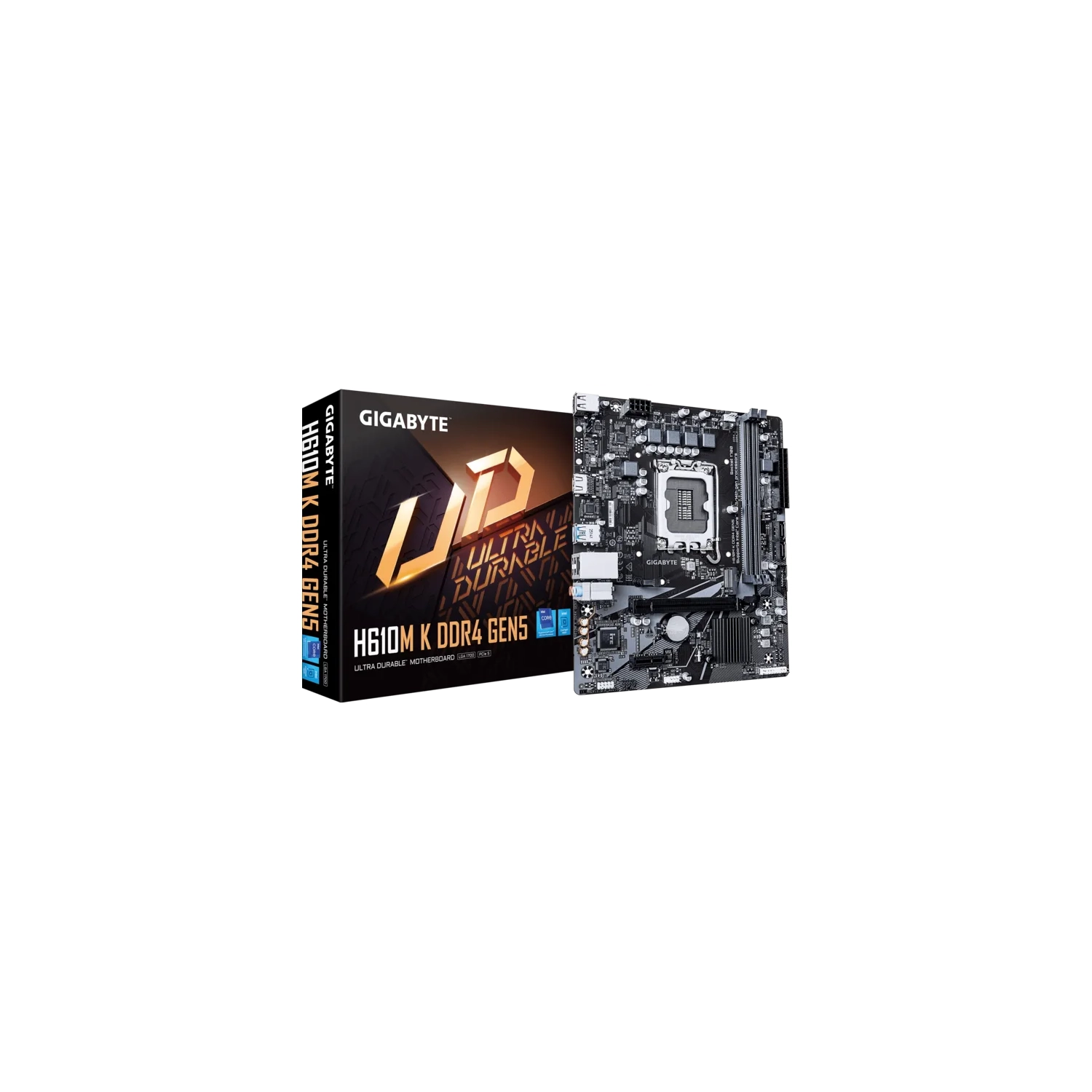 MOTHERBOARD GIGABYTE H610M K DDR4 GEN5 LGA1700 DDR4