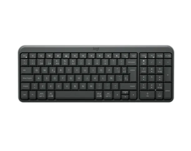 TECLADO LOGITECH BLUETOOTH K250 PEBBLE GRAPHITE 920-013445