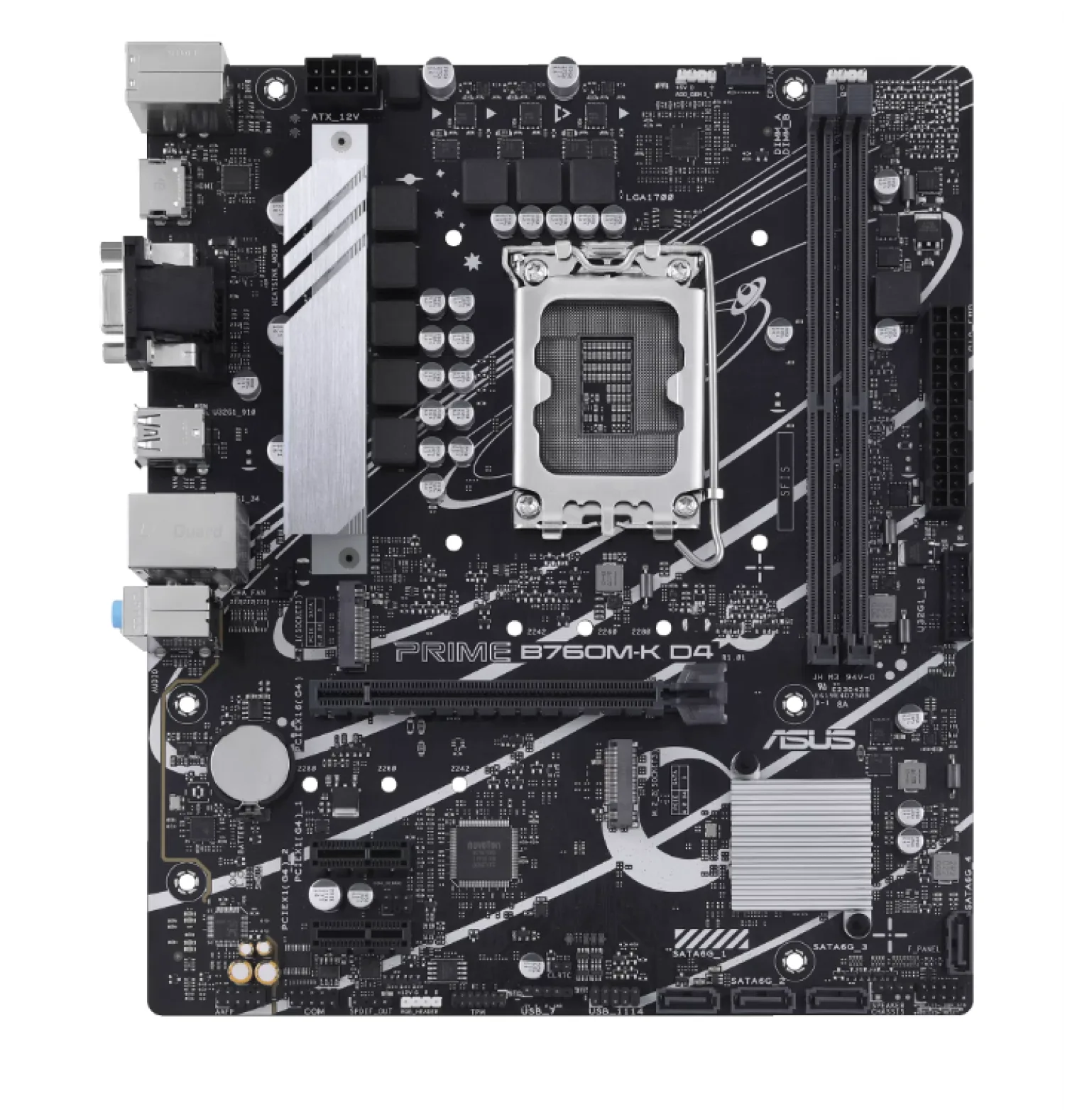 MOTHER ASUS (LGA1700) B760M-K D4