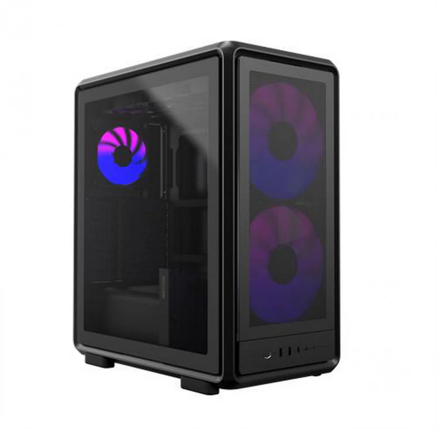 GABINETE COOLER MASTER MASTERFRAME 500 MESH BLACK ARGB