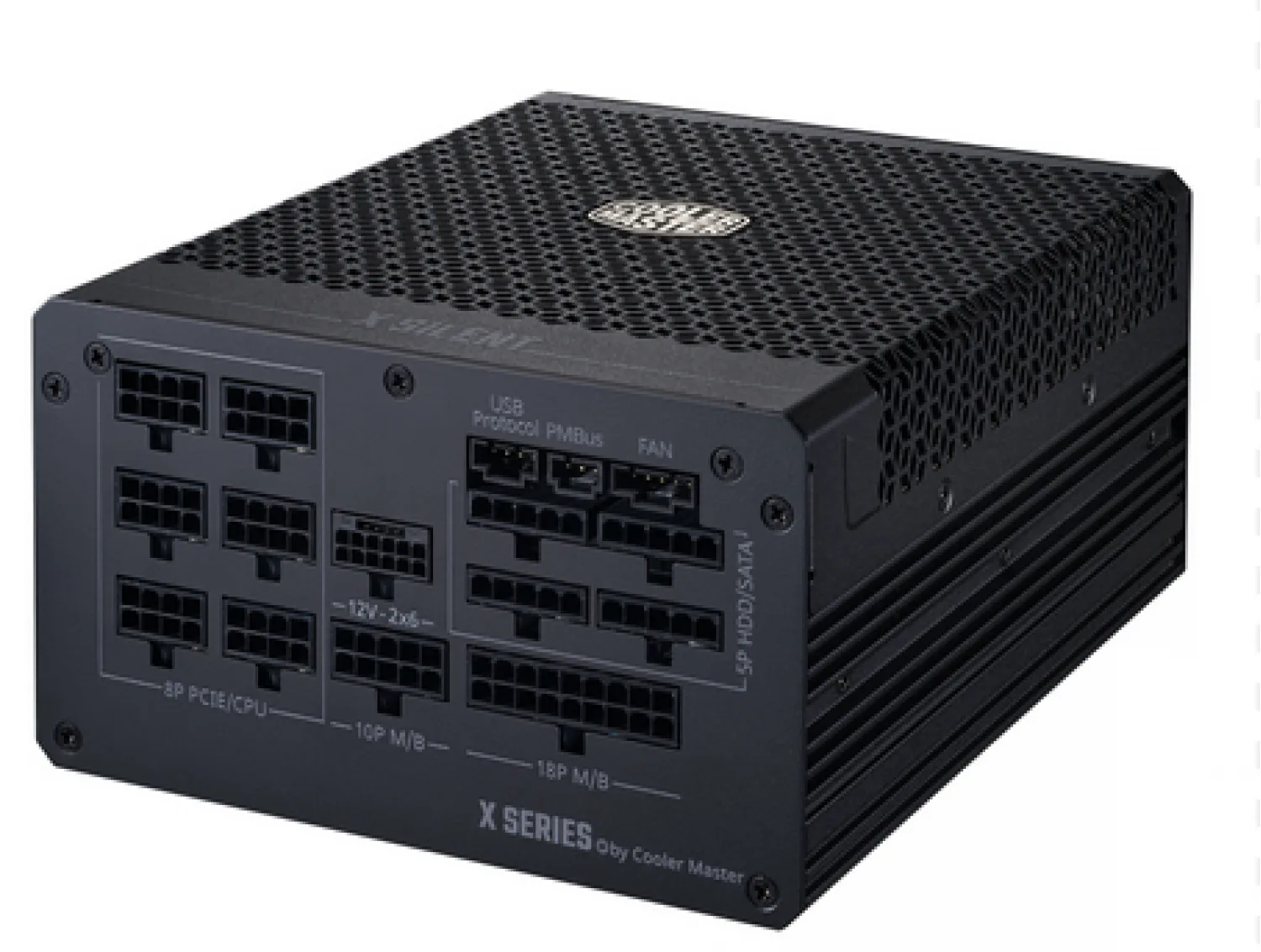 FUENTE COOLER MASTER X SILENT EDGE PLATINUM 850W (FULL MODULAR)