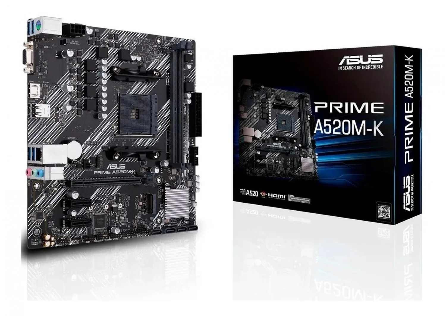 MOTHERBOARD ASUS PRIME A520M-K AM4 DDR4