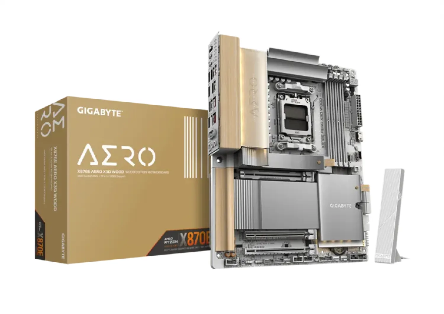 MOTHER GIGABYTE (AM5) X870E AERO X WOOD